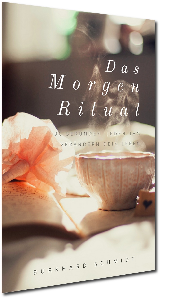 Das Morgenritual, die Morgenroutine in der Früh.
